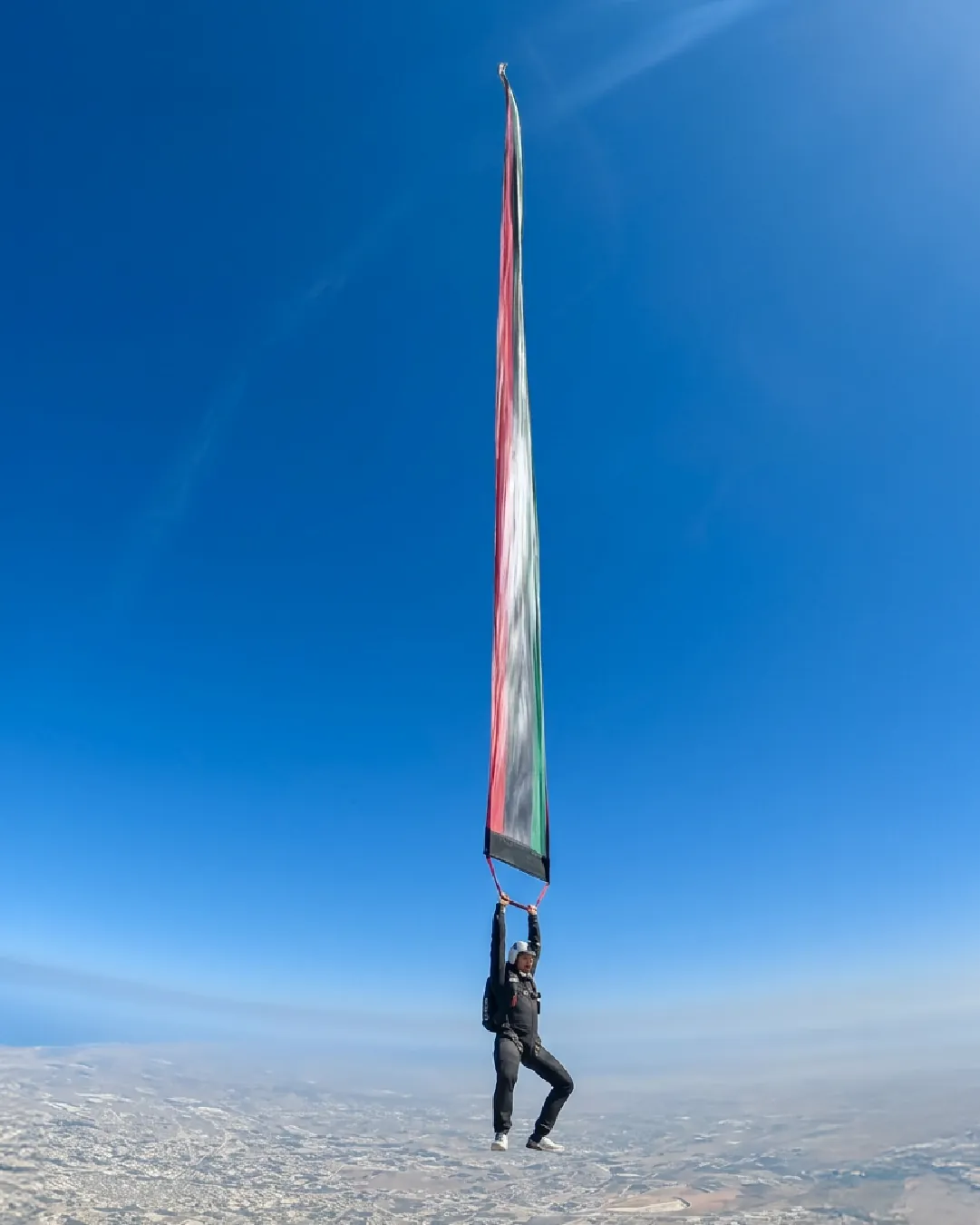 Giant Freefall Flag